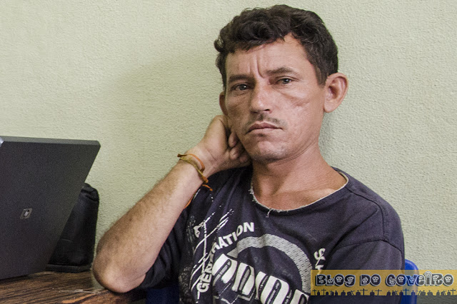 Acusado se apresenta (Crédito: Reprodução)