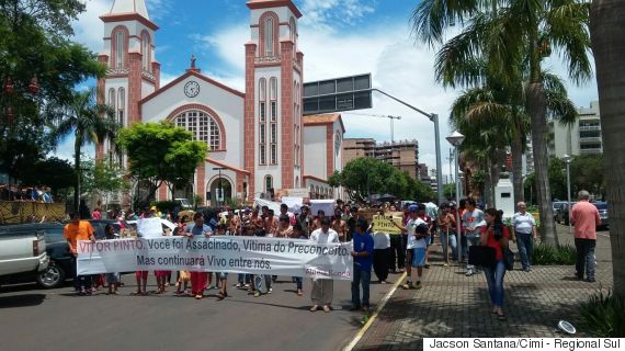Protestos (Crédito: Jacson Santana/Cimi - Regional Sul)