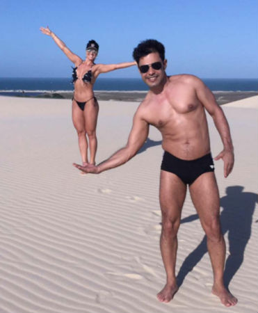 Graciele Lacerda e Zezé de Camargo (Crédito: Reprodução)