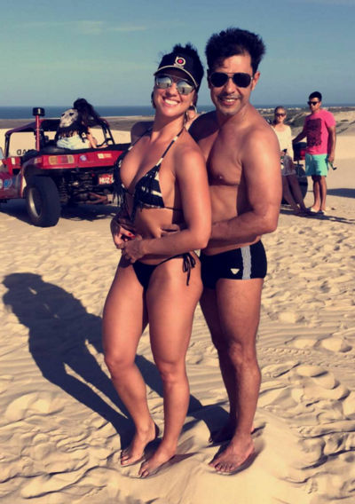 Graciele Lacerda e Zezé de Camargo (Crédito: Reprodução)