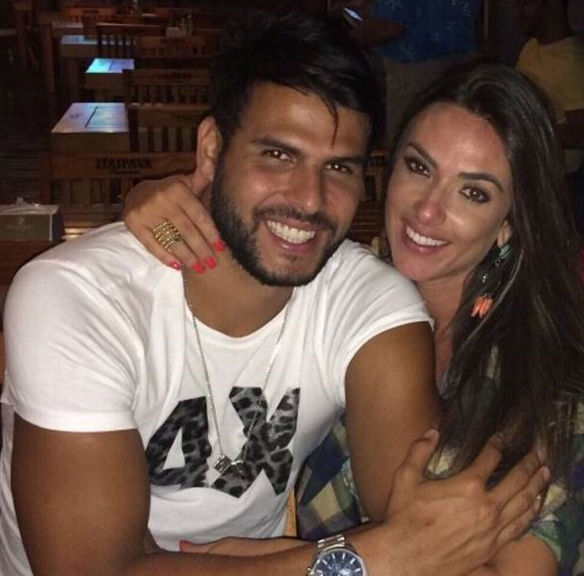 Nicole Bahls e Marcelo (Crédito: Reprodução)