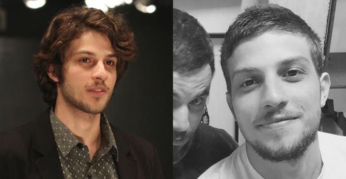 Chay Suede: O antes e o depois