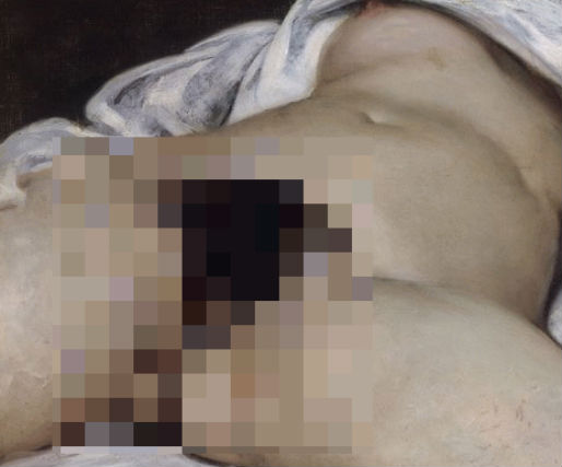 quadro "L’Origine du Monde" (Crédito: Reprodução)