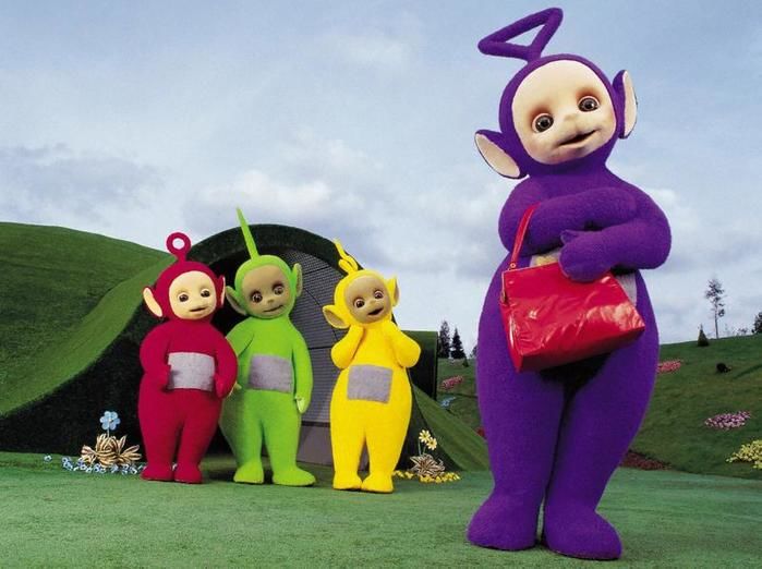 Tinky Winky, dos Teletubbies (Crédito: Reprodução)
