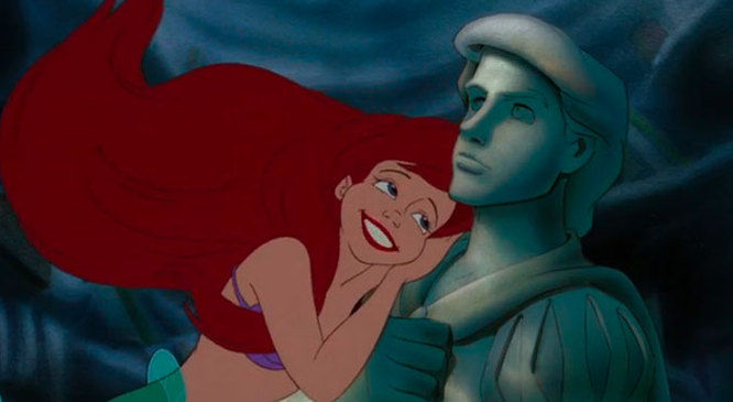 Ariel e A pequena sereia (Crédito: Reprodução)