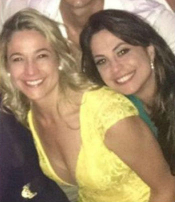 Gentil assume namoro com jornalista Priscila Mopntandon