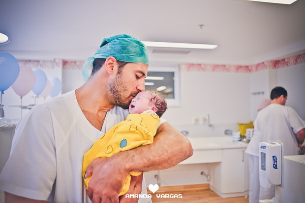 Nasce o primeiro filho de Aryane Steinkopf e Beto Malfacini (Crédito: Reprodução)