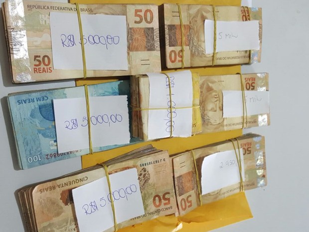 Polícia Federal prende candidato a prefeito com quase R$ 12 mil (Crédito: Reprodução)