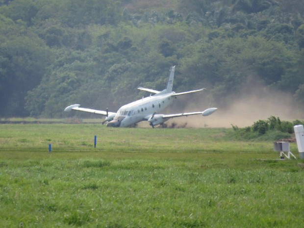 Avião Patrulha da FAB sofreu acidente (Crédito: Divulgação)