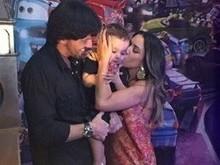 Patricia Abravanel comemora aniversário de 2 anos do filho