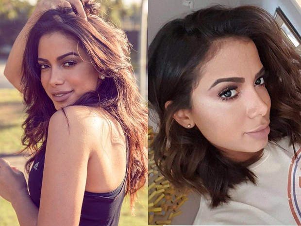 Anitta com novo corte (Crédito: Reprodução)