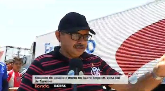 Polícia Civil realiza as investigações (Crédito: Reprodução/TV Meio Norte)