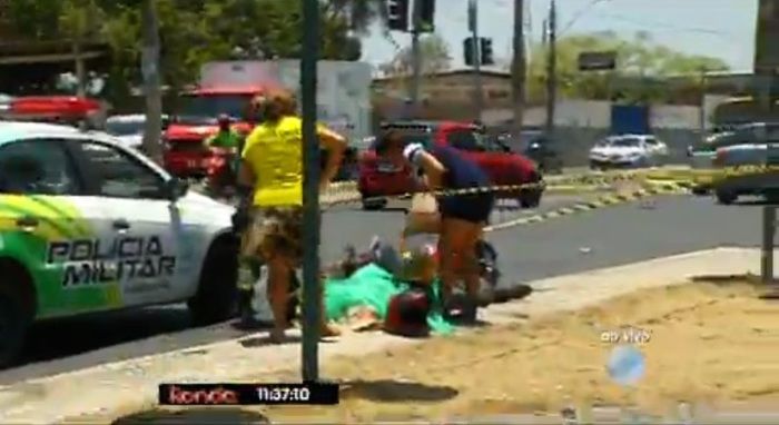 Homem morreu no Balão da Tabuleta (Crédito: Reprodução/TV Meio Norte)