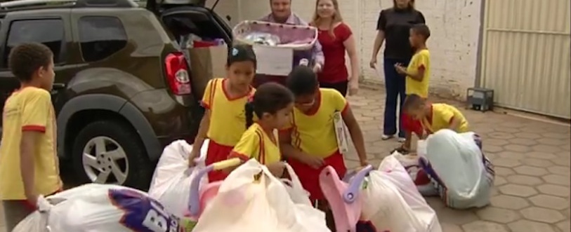 Bandidos roubam brinquedos e escola fica sem o Dia das Crianças