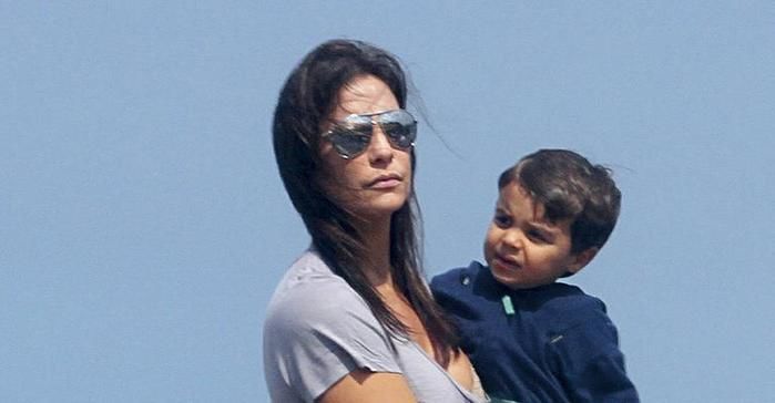 Ivete e seu filho Marcelo (Crédito: Divulgação)