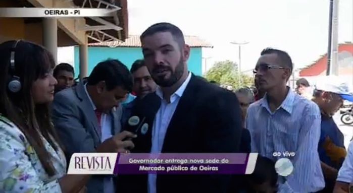 Prefeito Lukano Sá (Crédito: Reprodução/TV Meio Norte)