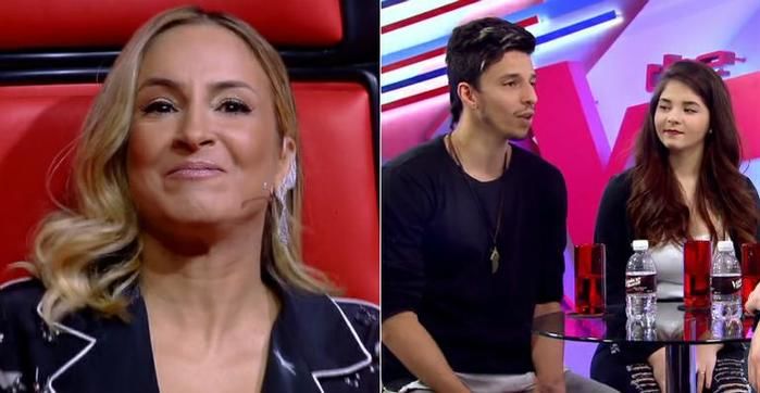 Claudinha levou patada de participante (Crédito: Reprodução/ Globo )