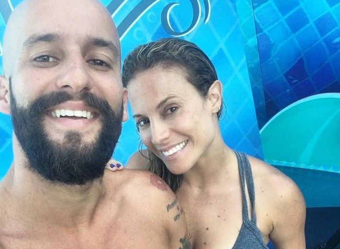 Maíra Charken e Renato (Crédito: Reprodução)