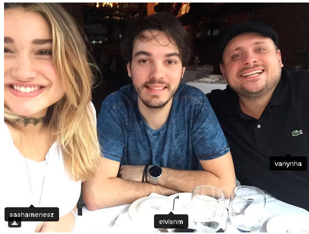 Sasha com amigos em Nova York (Crédito: Reprodução/ Instagram)