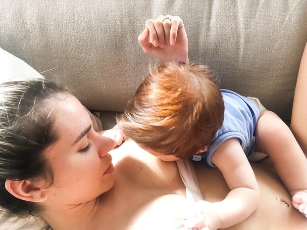 Adriana Sant'Anna mostra momento fofo com filho (Crédito: Reprodução)