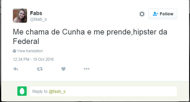 Lucas Valença e já foi encontrado no Instagram pelos 'stalkers' do Twitter.