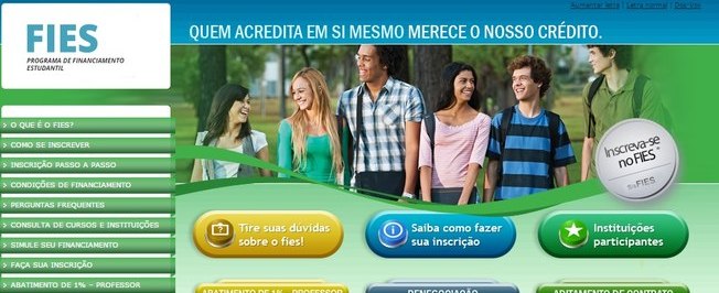 Ministério da Educação libera renovação dos contratos do Fies