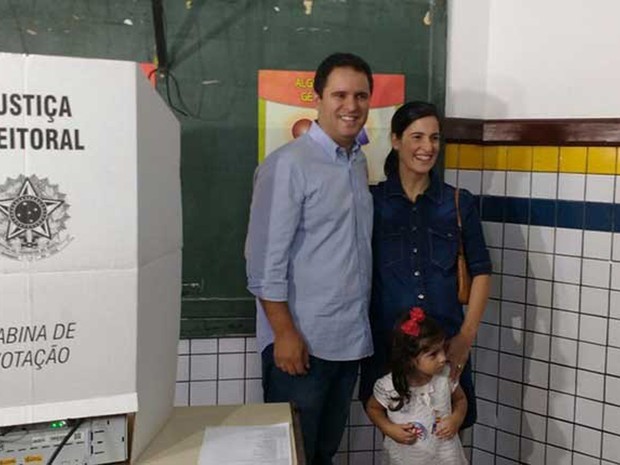 Edivaldo Holanda Junior (PDT) vota em São Luís (Crédito: Reprodução)
