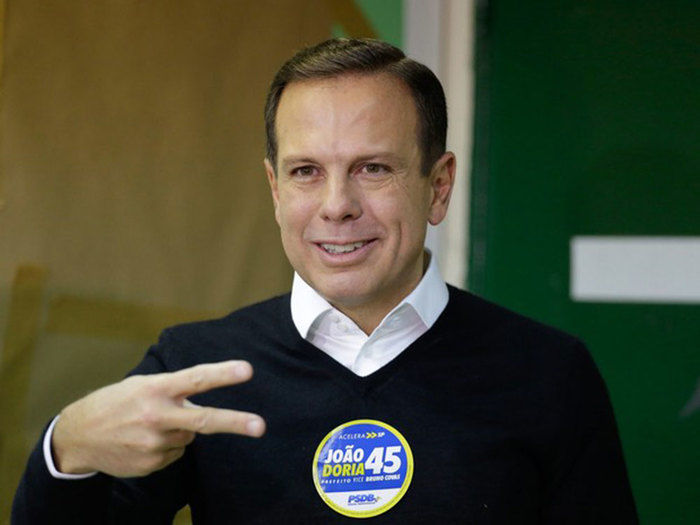 João Doria Júnior é eleito prefeito de São Paulo (Crédito: Folhapress)