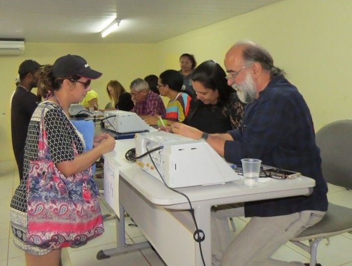 Justificativa de votos em Fernando de Noronha (Crédito: Reprodução)