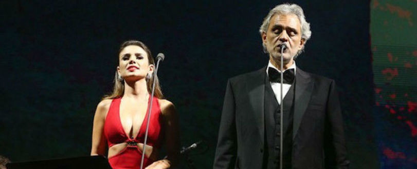 Paula Fernandes fala de show com Bocceli e diz ter sido massacrada