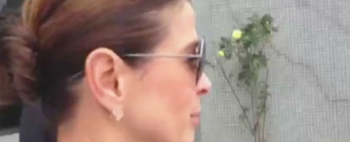 Cláudia Cruz visita marido Eduardo Cunha na PF em Curitiba