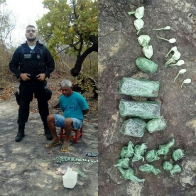 Polícia prende um dos principais traficantes de Castelo do Piauí