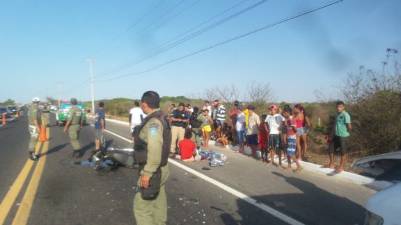 Colisão deixa uma pessoa morta no litoral do Piauí (Crédito: Reprodução)