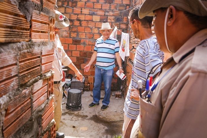 Com início das chuvas prefeitura reforça o cuidado contra a dengue (Crédito: Wilson Filho)
