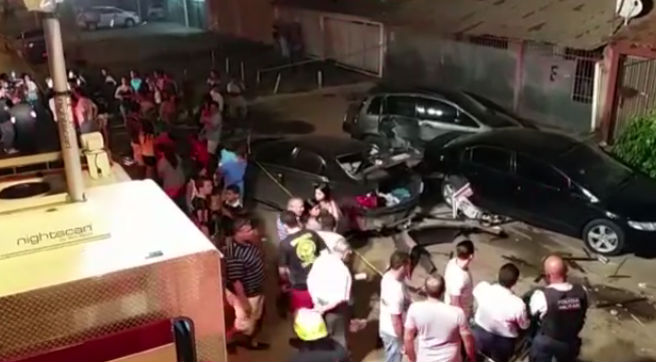 Motorista perde controle de carro, invade bar e mata garçom (Crédito: Reprodução)