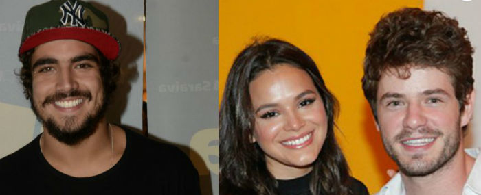 Caio Castro diz que causou intriga no namoro de Marquezine e ator