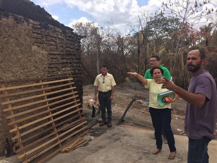 Casas do povoado São Vicente serão reconstruídas (Crédito: Reprodução)