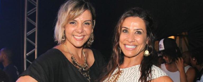 Scheila diz que era difícil manter contato com Carla Perez no Tchan