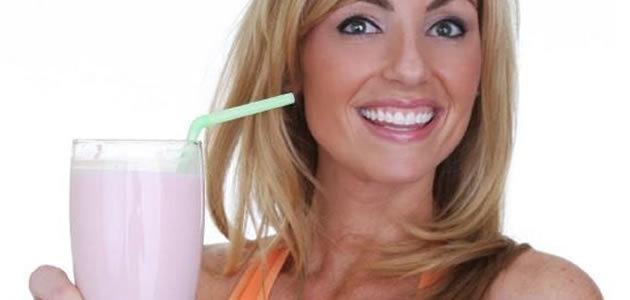 Beber shakes não ajuda a perder gordura