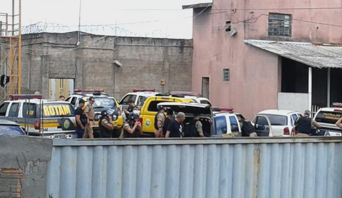 Cadeia Pública de Cornélio Procópio, no Paraná (Crédito: Reprodução)