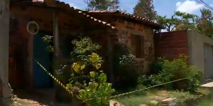 Casa onde o corpo foi encontrado (Crédito: Rede Meio Norte)