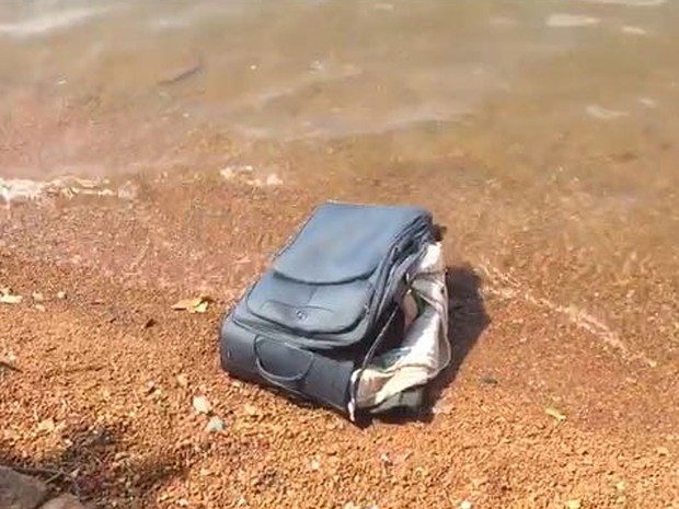 Corpo encontrado dentro de mala em Brasília (Crédito: Daniela Ramalho/TV Globo)