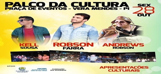 Edição do Palco da Cultura será realizado em Vera Mendes.