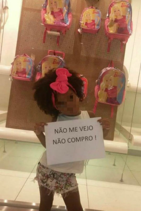 Menina fes post e foi alvo de racismo na rede social
