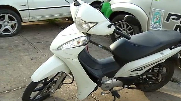 Veículo recuperado pela polícia (Crédito: Rede Meio Norte)