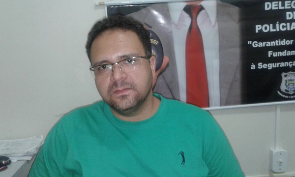 Walter Cunha, delegado Titular do 1º Distrito Policial de Floriano