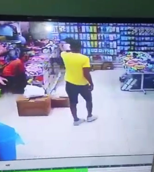 Casal faz arrastão em loja de Timon
