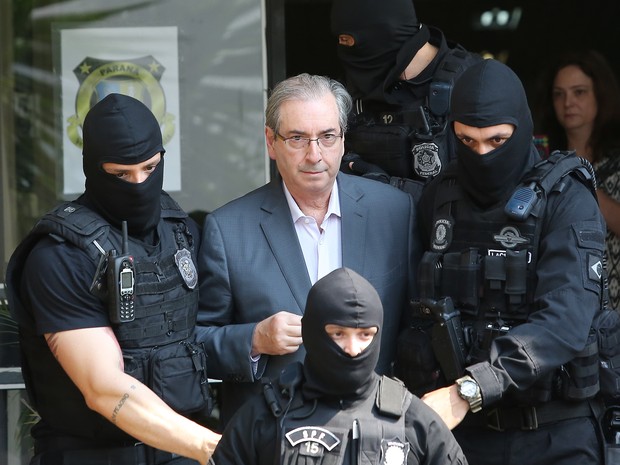 Prisão Eduardo Cunha (Crédito: Reprodução)