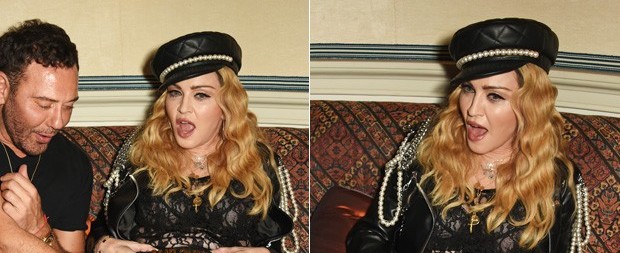 Madonna se empolga em festa e protagoniza cenas picantes