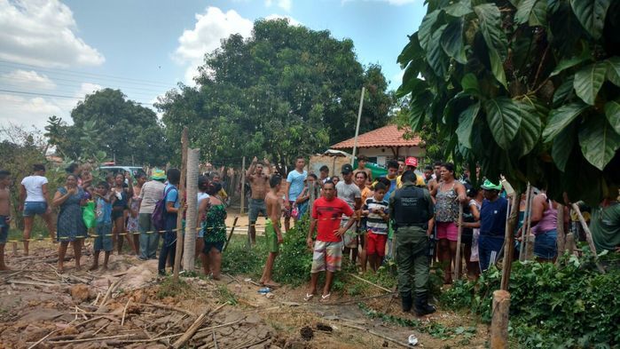 Local onde ocorreu a tentativa de assalto (Crédito: Divulgação)
